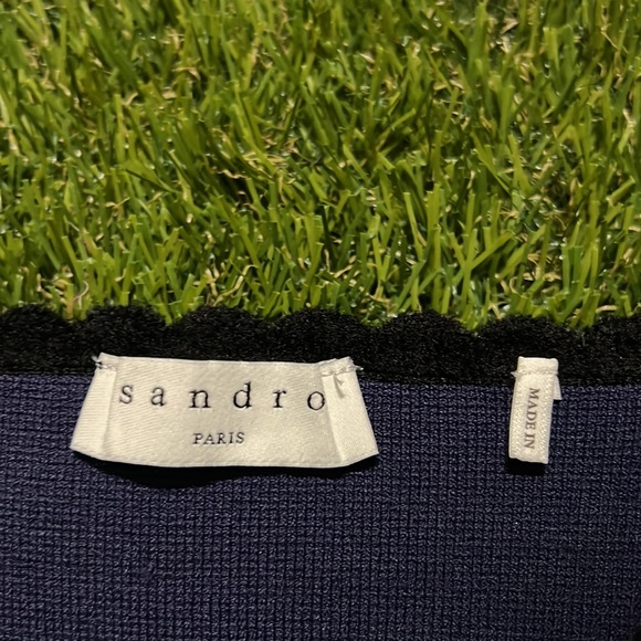 ⭐️SANDRO Crop Square Neck Sweater - Picture 3 of 5